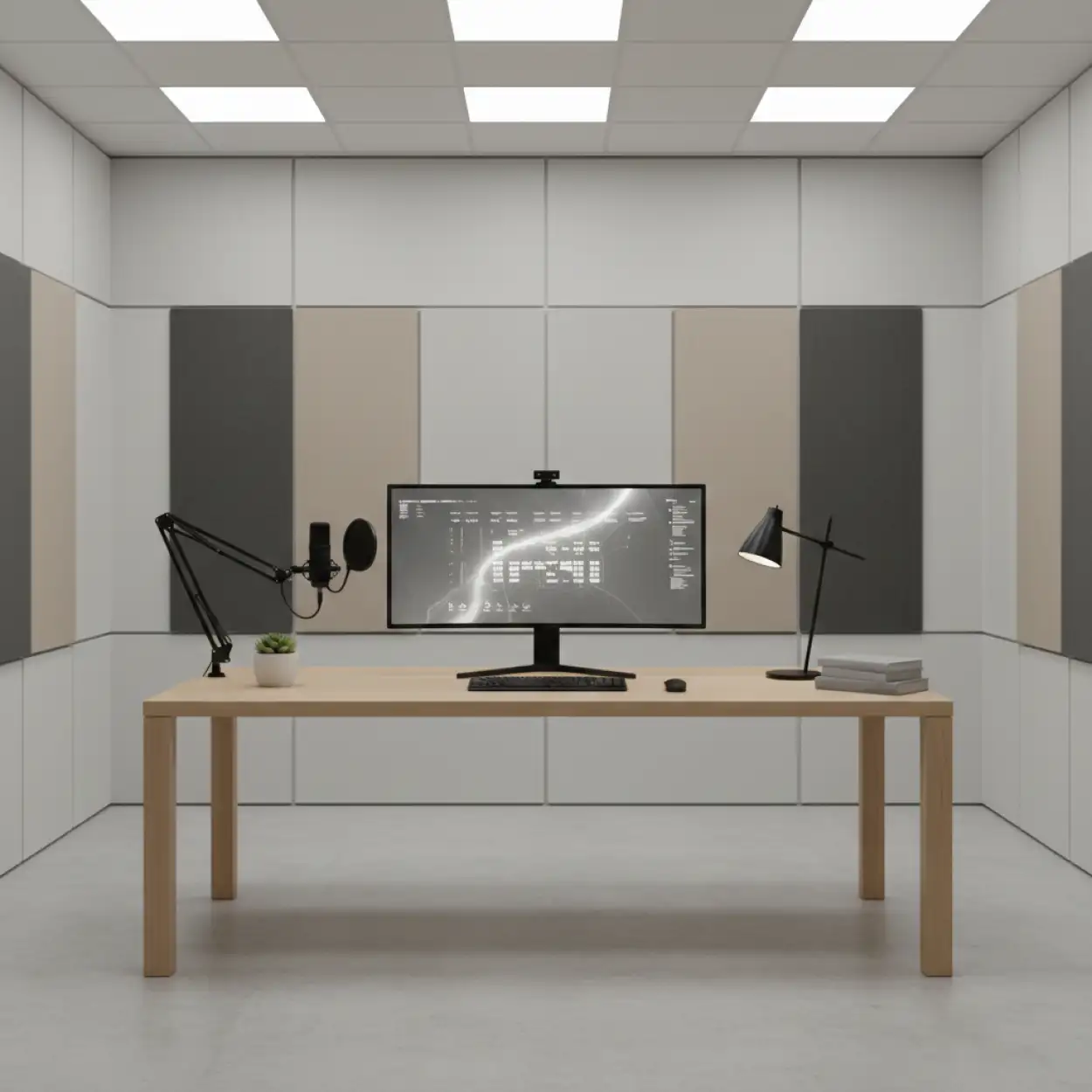 Free Download Youtube Thumbnail Background Realistic Studio Setup - High Quality Youtube Thumbnail Background Background