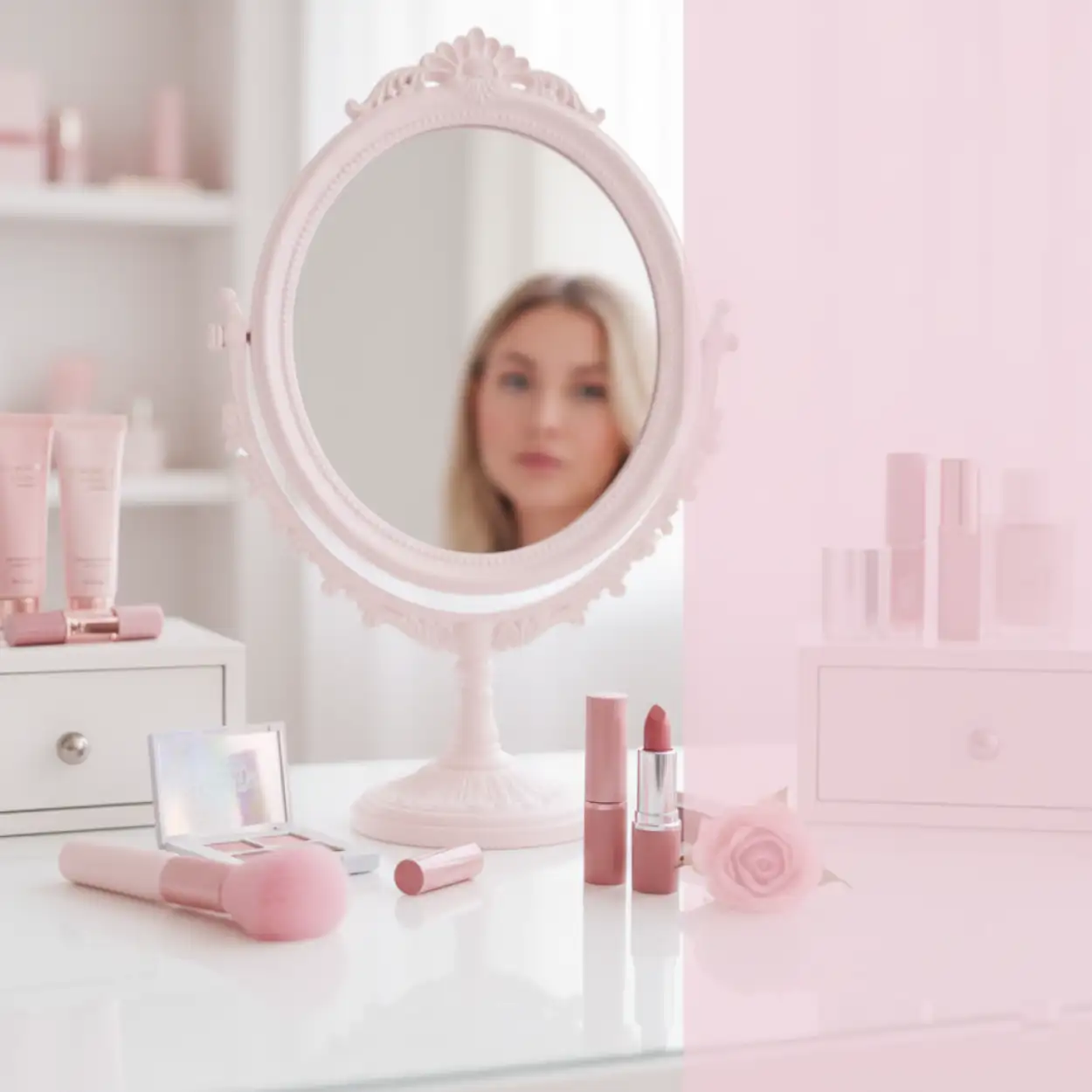 youtube thumbnail background with typography area on left side