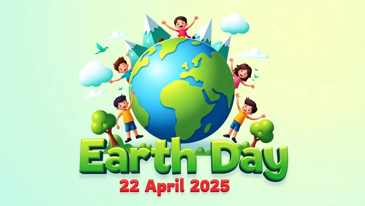 Free Download YouTube Thumbnail For Earth Day 2025 - High Quality World Earth Day 2025 Background