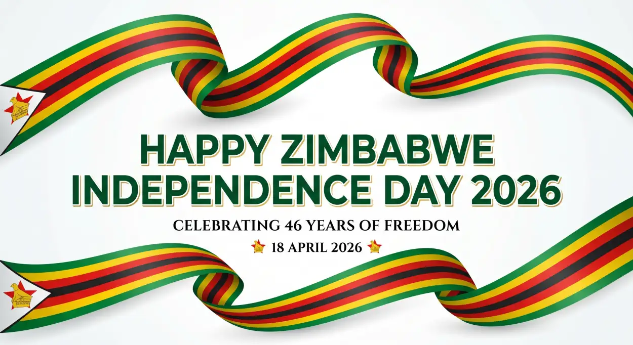 Free Download Zimbabwe Independence Day 2026 Facebook Cover Photo - High Quality Happy Zimbabwe Independence Day 2026 Image