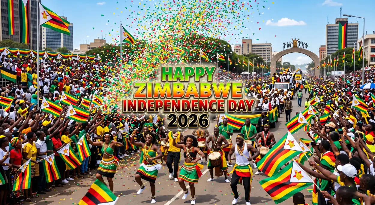 Free Download Zimbabwe Independence Day 2026 Trending Festival Keywords - High Quality Happy Zimbabwe Independence Day 2026 Image
